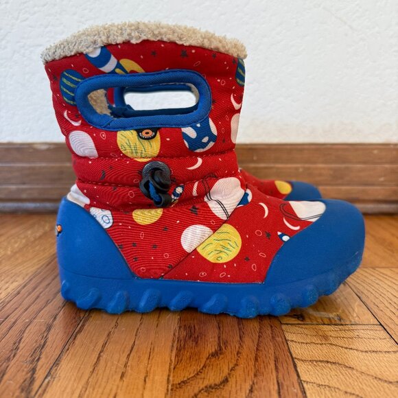 BOGS Kids Winter Boots - Size 11 Kids - Red and Blue